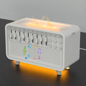 Máquina de ruido blanco con difusor de aroma y luz nocturna
