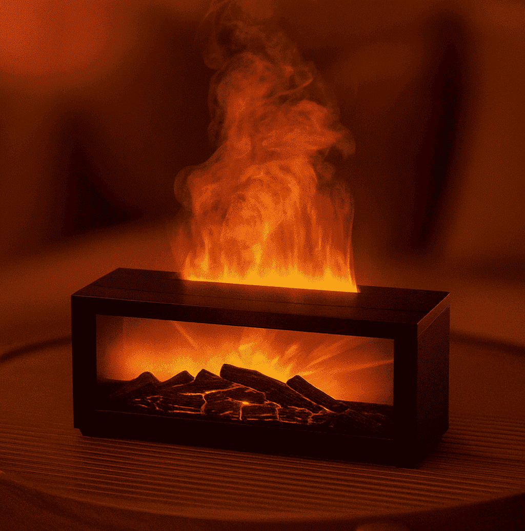 FlameMist™ Humidifier & Aroma Diffuser (Remote)