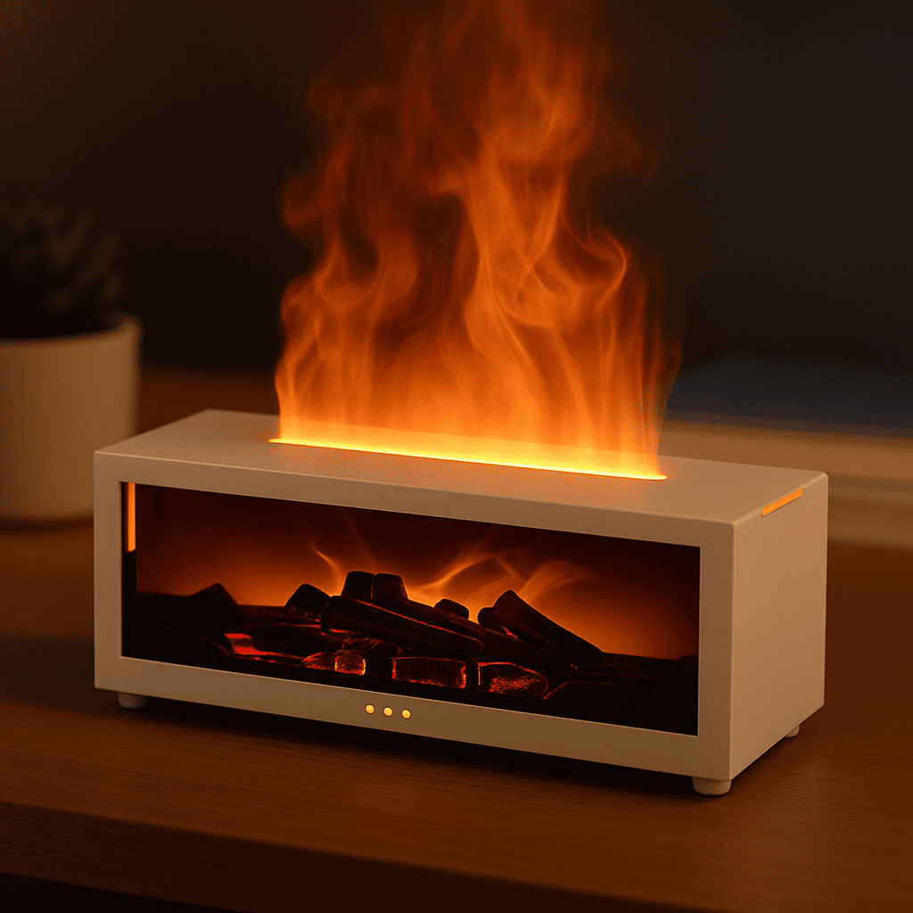 FlameMist™ Humidifier & Aroma Diffuser (Remote)