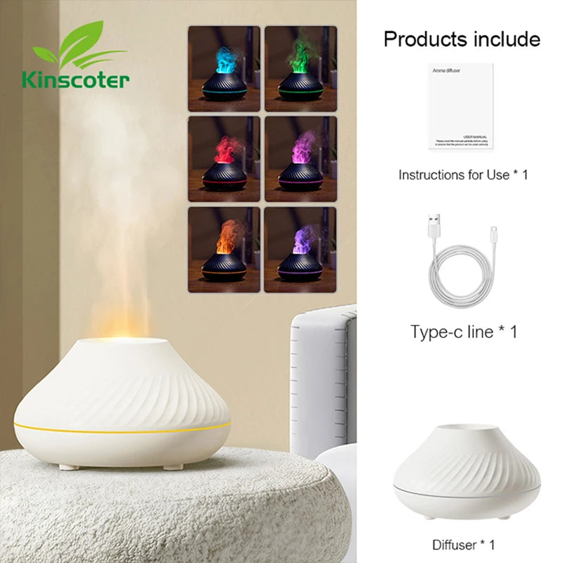 Volcano Flame Aroma Diffuser & Humidifier