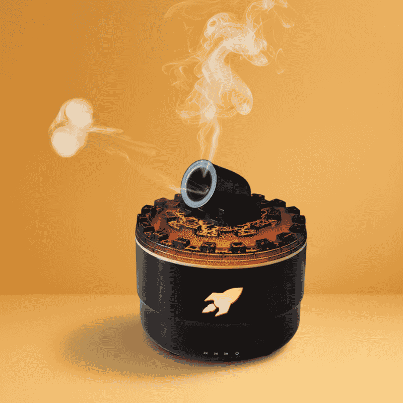 Aptelior VolcanoMist™ – Simulated Barbette Humidifier & Aroma Diffuser