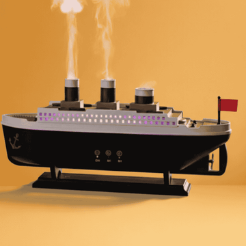 Aptelior OceanMist™ – 250ml Titanic Schiff Luftbefeuchter & Aroma Diffusor