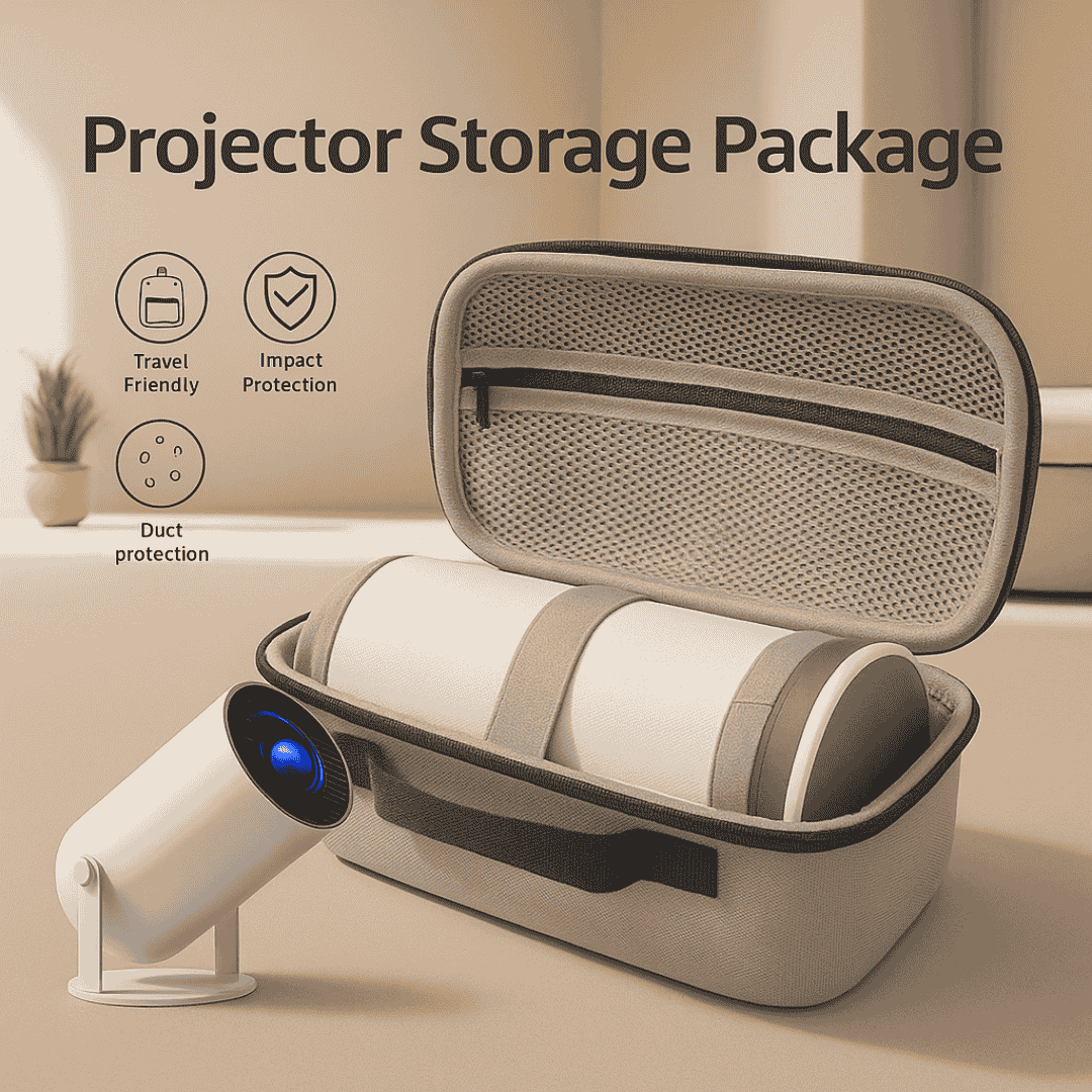 Aptelior VaultCase™ – Premium Tragetasche für VisionAir™ & Mini-Projektoren