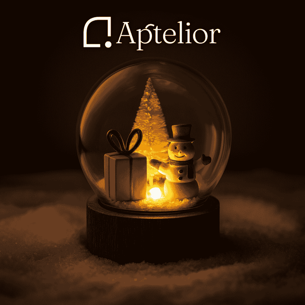 Aptelior GlimSphere™ – LED Christmas Decorative Ball Light (Warm White)