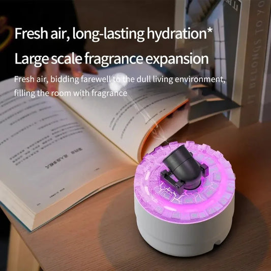 Aptelior VolcanoMist™ – Simulated Barbette Humidifier & Aroma Diffuser