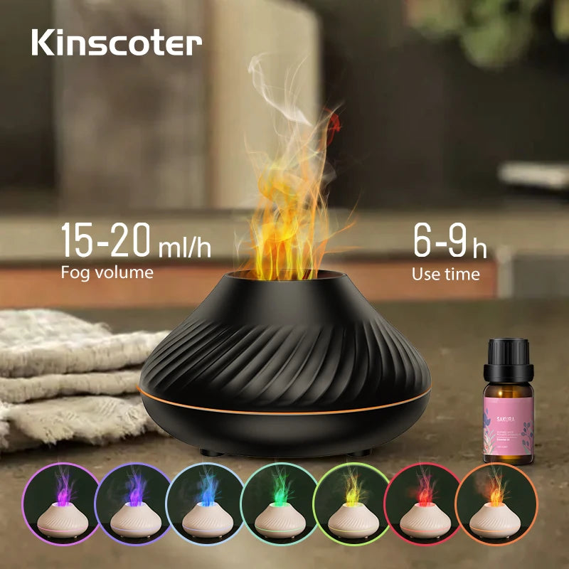 Volcano Flame Aroma Diffuser & Humidifier