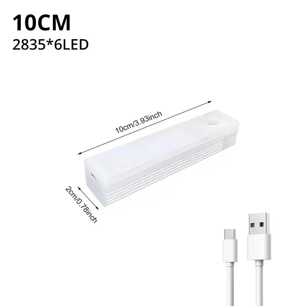 Motion Sensor LED Light Bar (USB, Magnetic, Rechargeable)