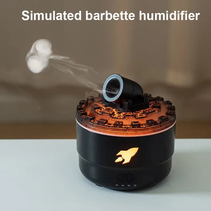 Aptelior VolcanoMist™ – Simulierter Barbette-Luftbefeuchter & Aroma-Diffusor