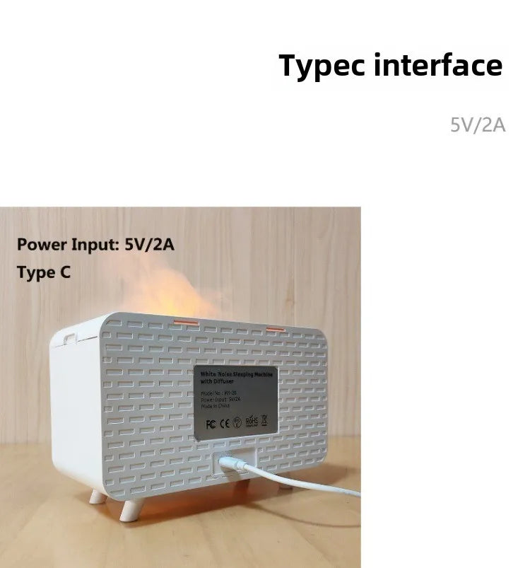White Noise Machine with Aroma Diffuser & Night Light