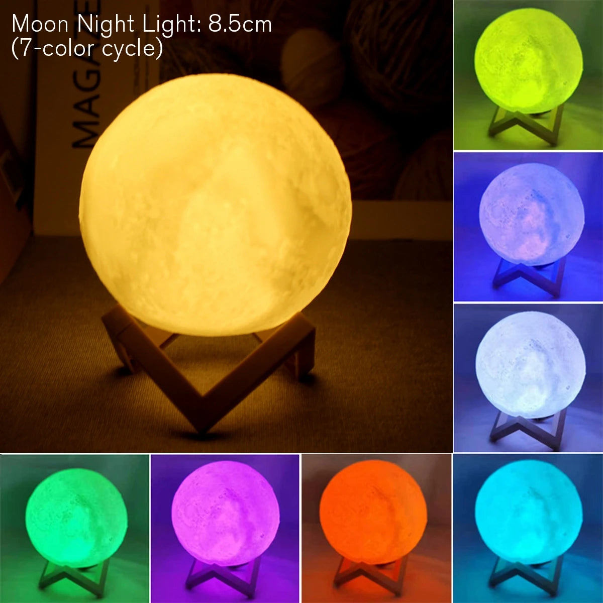 Aptelior AuraLune™ – LED Lunar Mood Light