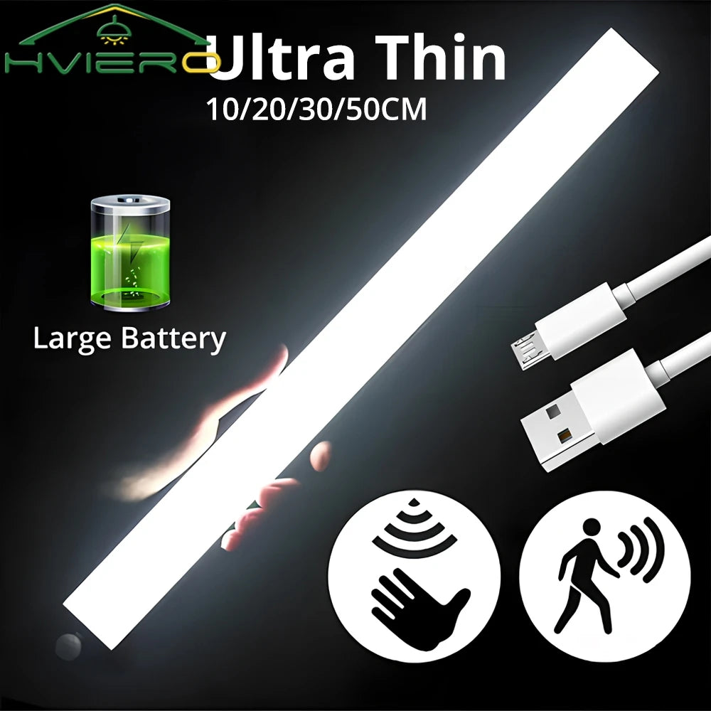Motion Sensor LED Light Bar (USB, Magnetic, Rechargeable)