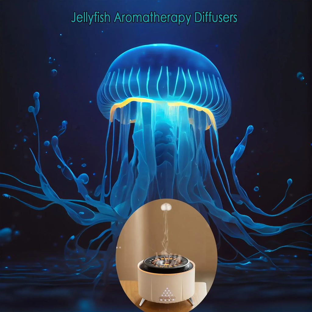 Jellyfish Glow Aroma Diffuser (350ml)