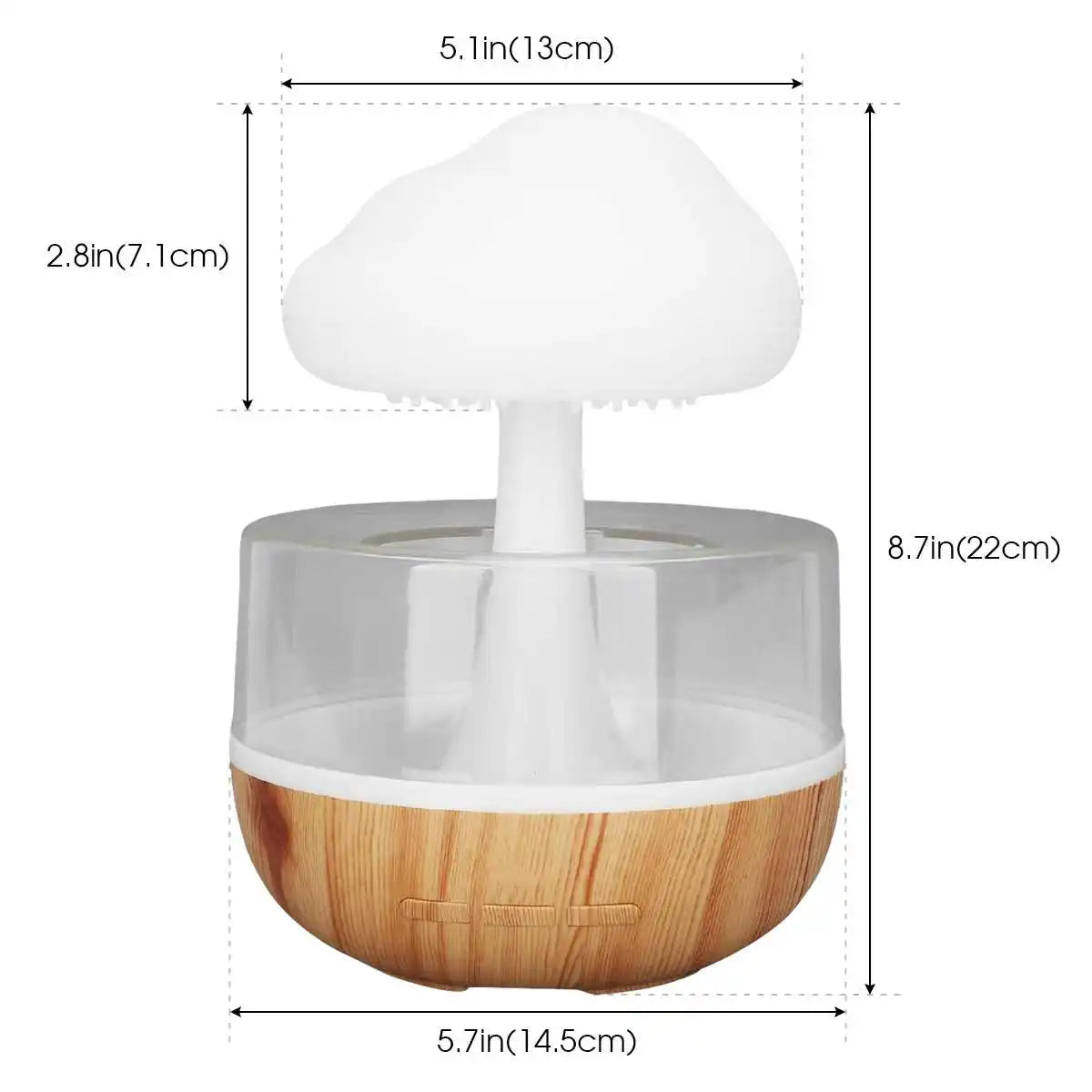 Rain Cloud Humidifier & Night Light