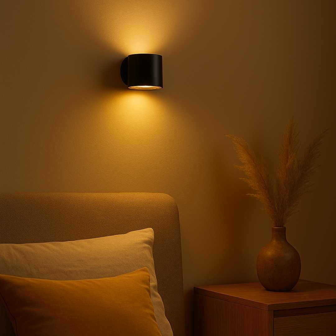 Double-Head Touch Wall Light (USB, Remote, 360°)