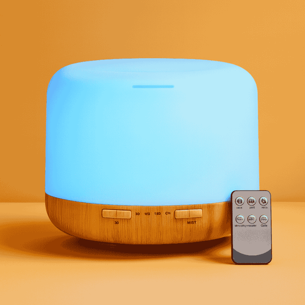 Aptelior ZenMist™ – Wood Grain Humidifier & Aroma Diffuser
