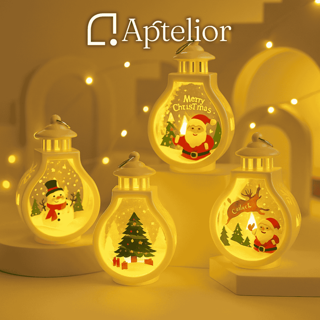 Aptelior LumiWind – Christmas LED Wind Lamp Candlestick