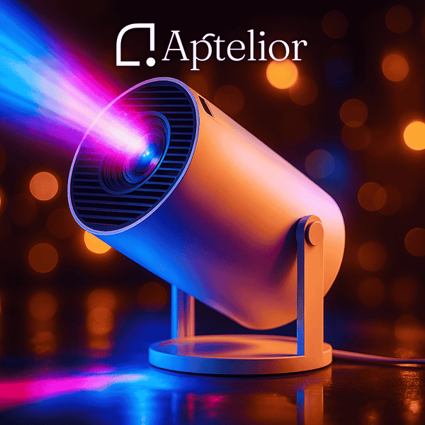 Aptelior VisionAir™ – HY300PRO Smart Projector (4K Support)