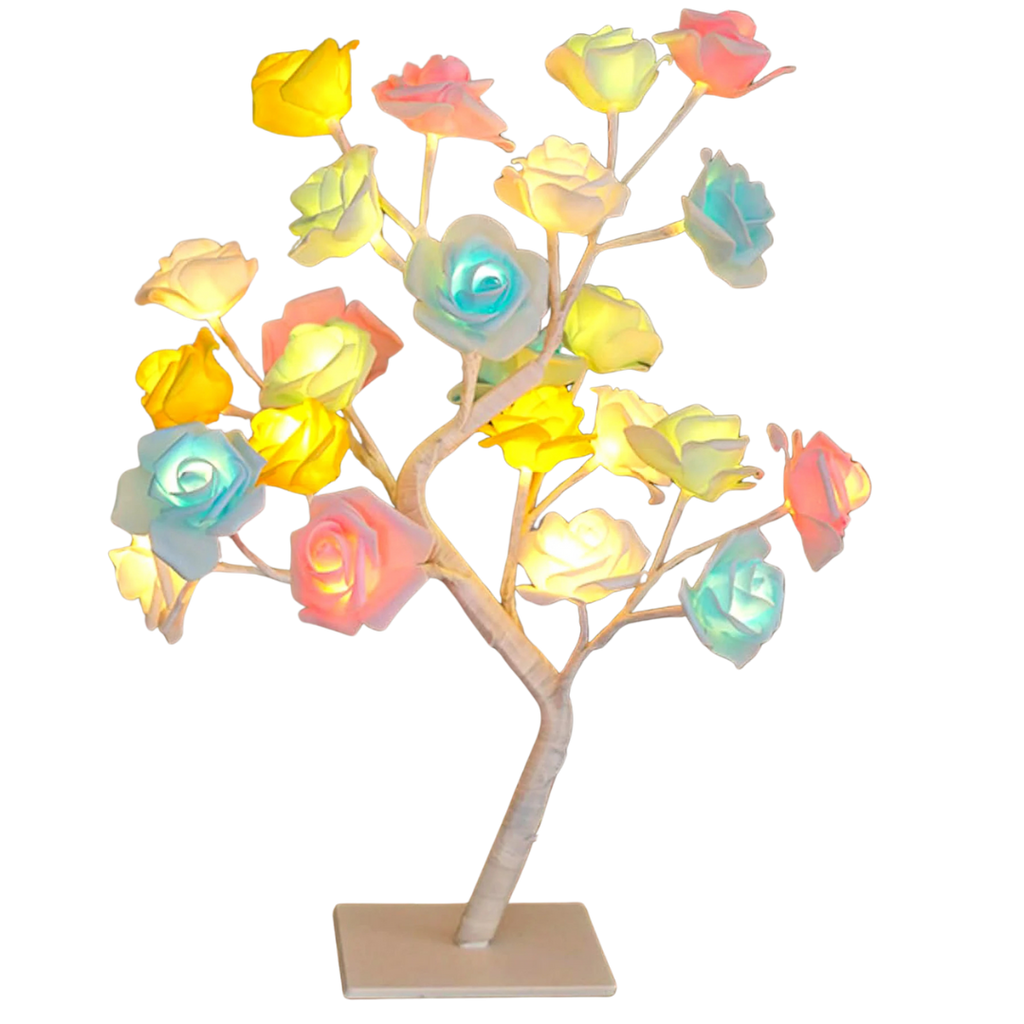 Aptelior RoséaTree™ – LED Rose Leaf Fairy Table Lamp