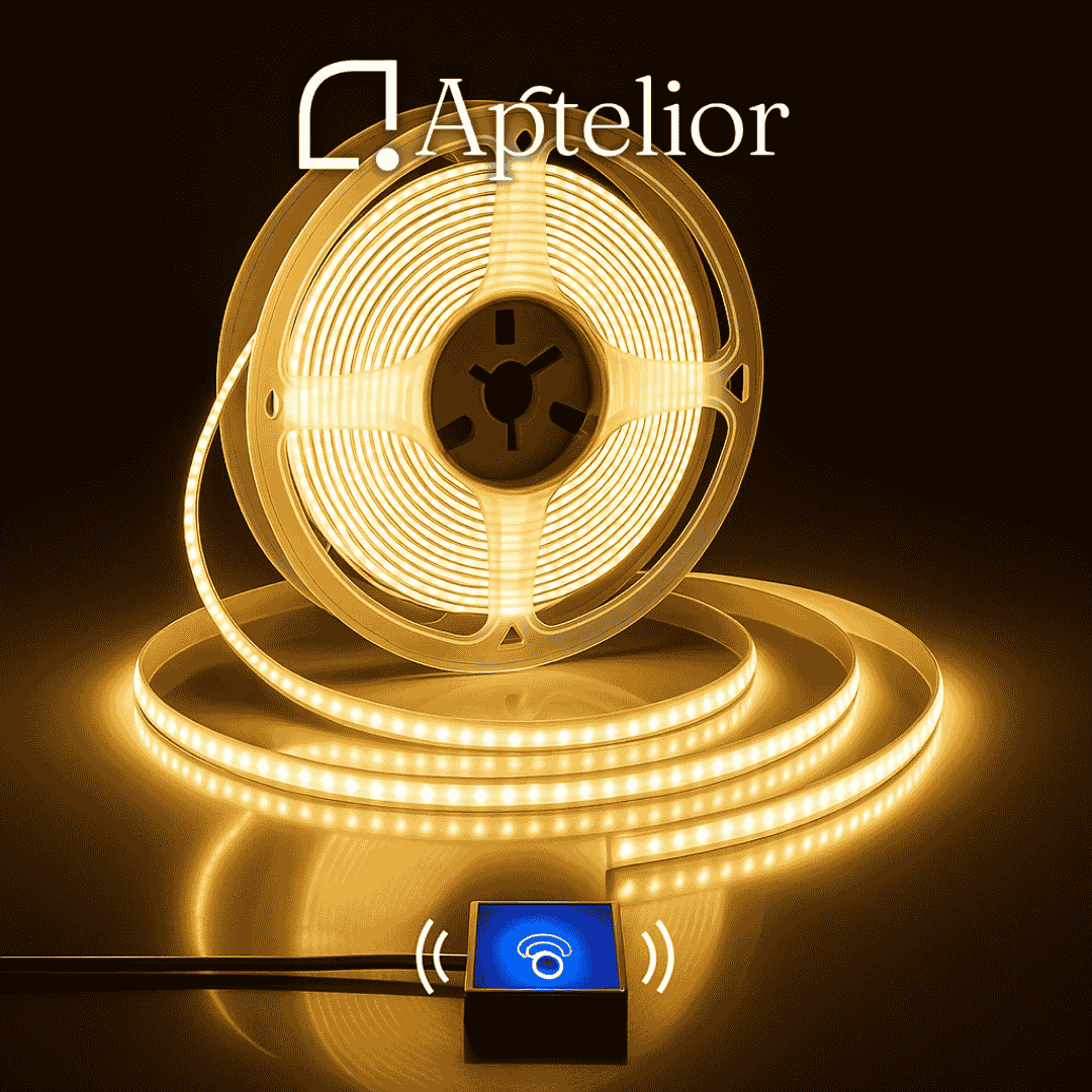 Aptelior LumaTrace™ – Smart Dimmable LED Mirror Backlight