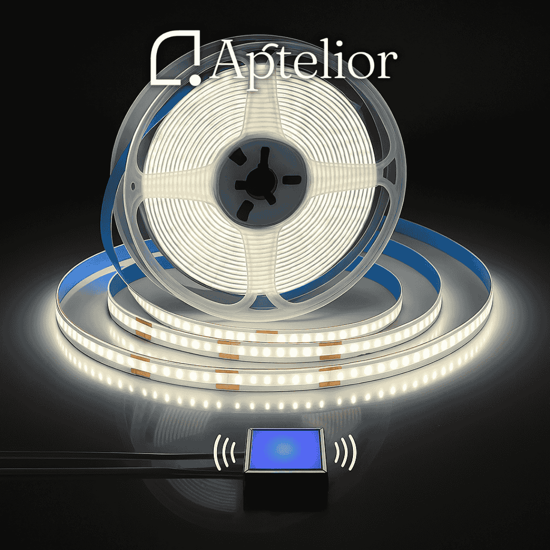 Aptelior LumaTrace™ – Smart Dimmable LED Mirror Backlight