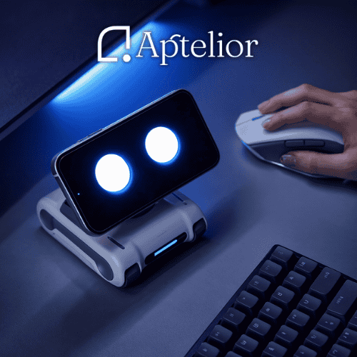 Aptelior Looi Robot™ — Intelligenter Sprach- und Sicht-Roboterbegleiter