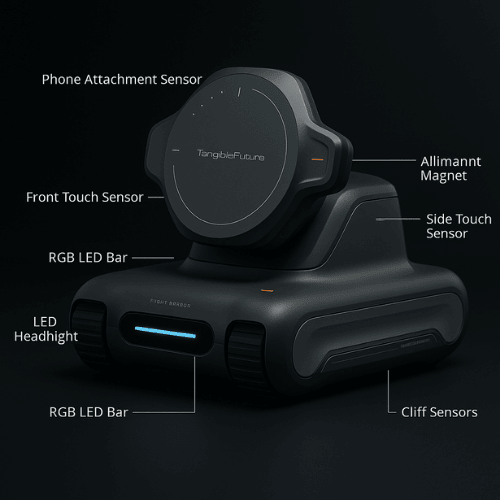 Aptelior Looi Robot™ — Intelligenter Sprach- und Sicht-Roboterbegleiter