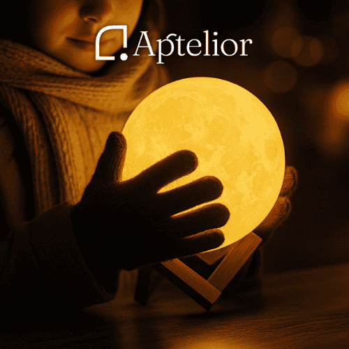 Aptelior AuraLune™ – LED Lunar Mood Light