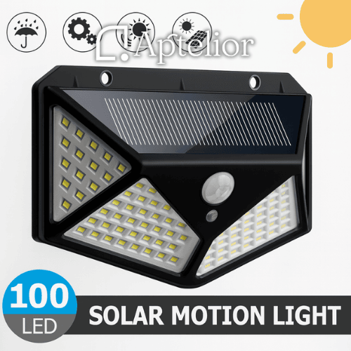 Aptelior SolarFlux™– Solar Motion Sensor Light