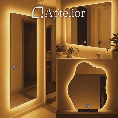 Aptelior LumaTrace™ – Smart Dimmable LED Mirror Backlight